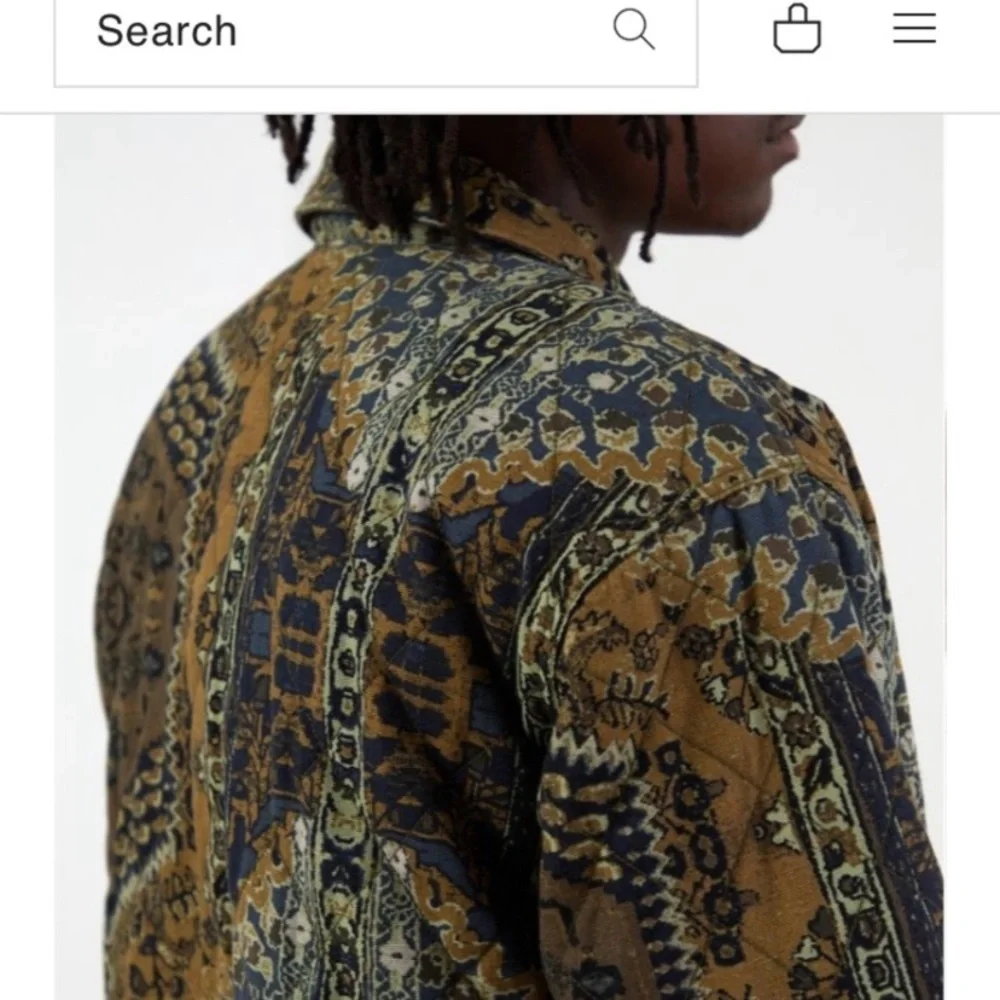 Urban Outfitters Quilted Harrington Bomber Jacket Size M - Picture 4 of 14